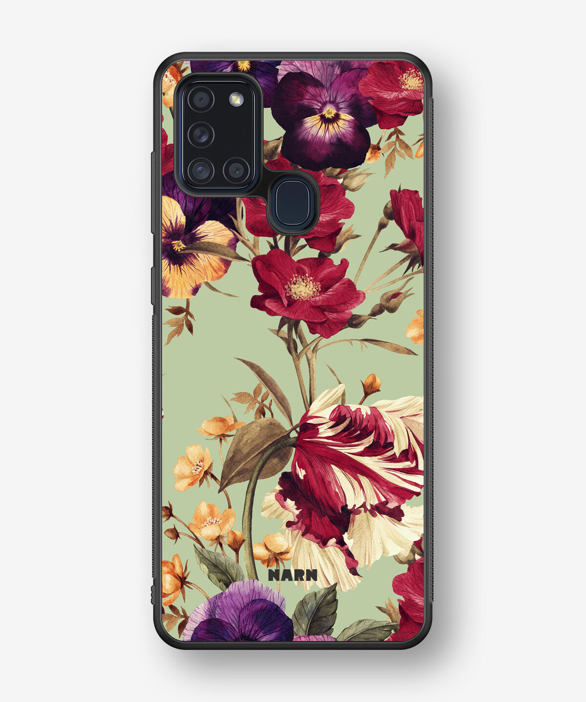 Samsung Galaxy A21s Hard Case – Pansy Pansy - View 1