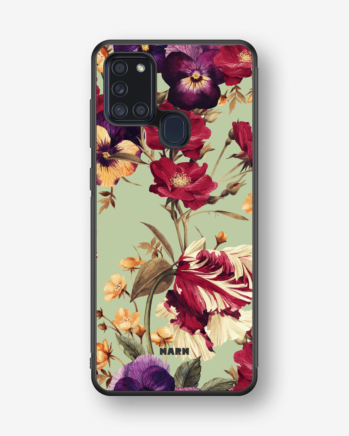 Samsung Galaxy A21s Hard Case – Pansy Pansy - View 1