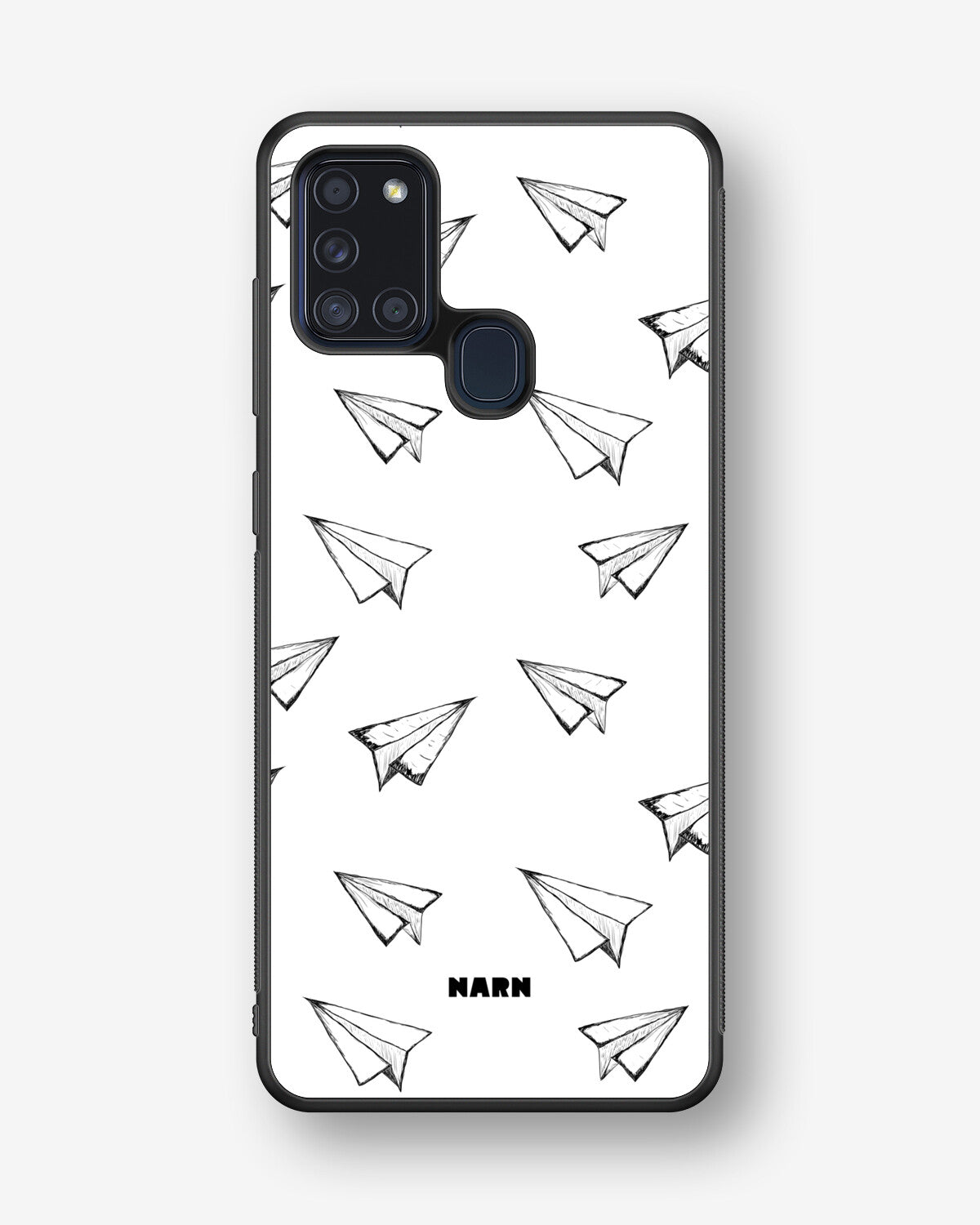 Samsung Galaxy A21s Hard Case – Paper Planes - View 1
