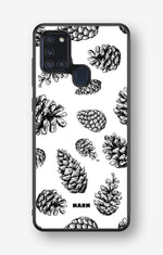 Samsung Galaxy A21s Hard Case – Pine Cones - View 1