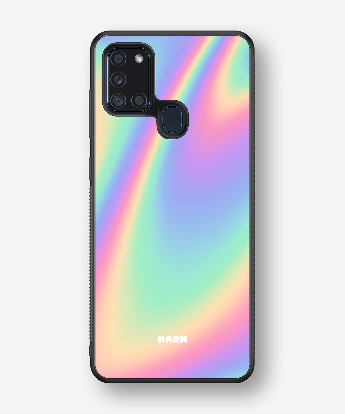 Samsung Galaxy A21s Hard Case – Rainbow Haze - View 1