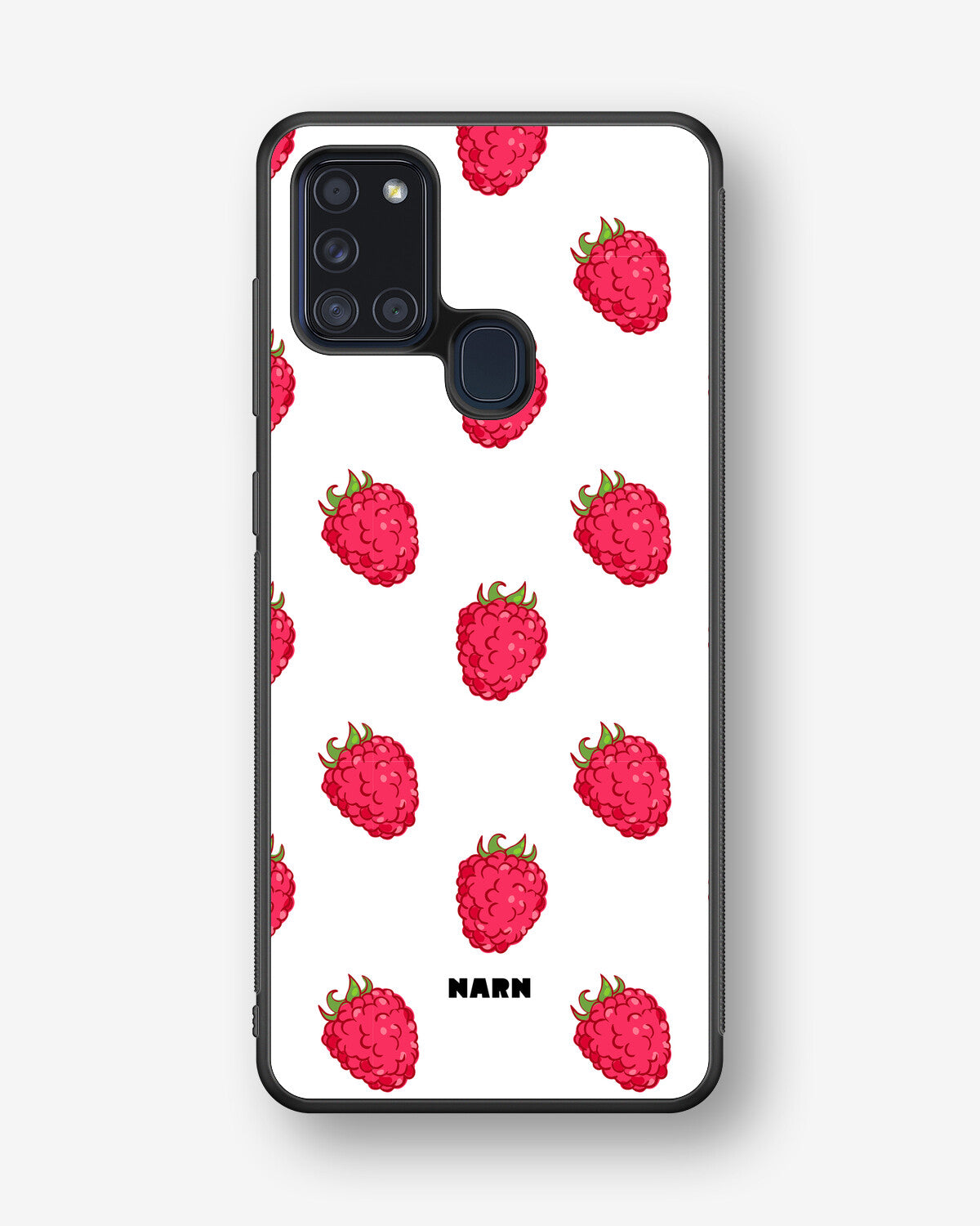 Samsung Galaxy A21s Hard Case – Raspberry Bliss - View 1