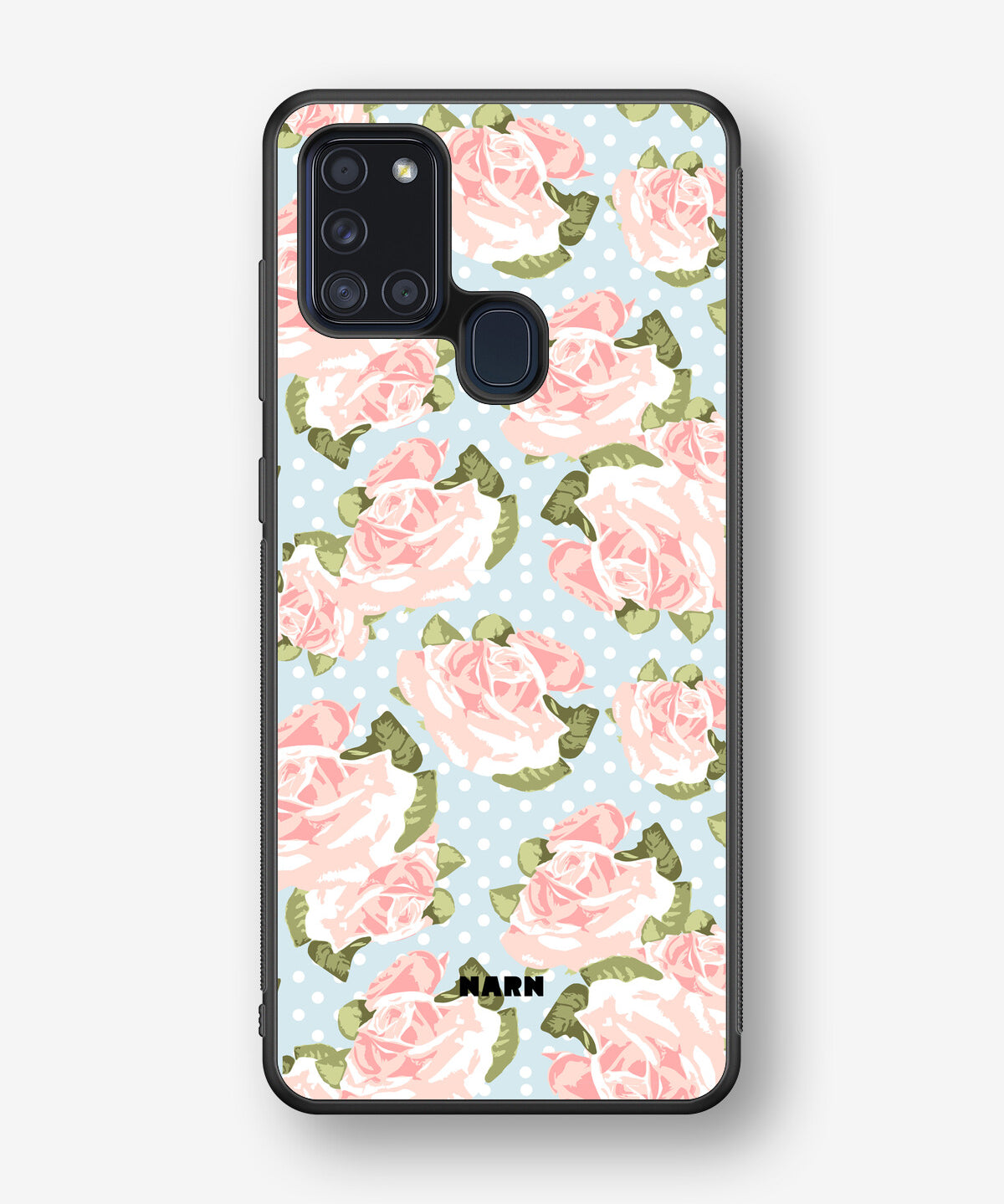 Samsung Galaxy A21s Hard Case – Rose Garden - View 1