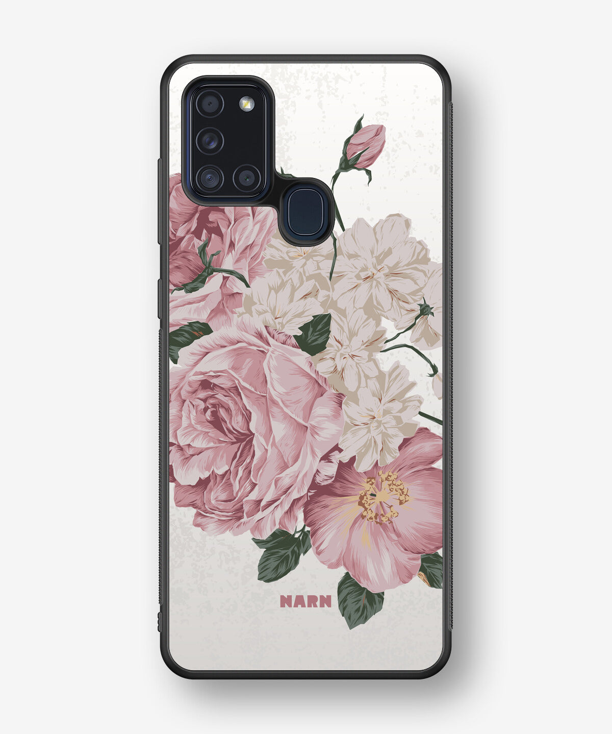 Samsung Galaxy A21s Hard Case – Roses - View 1