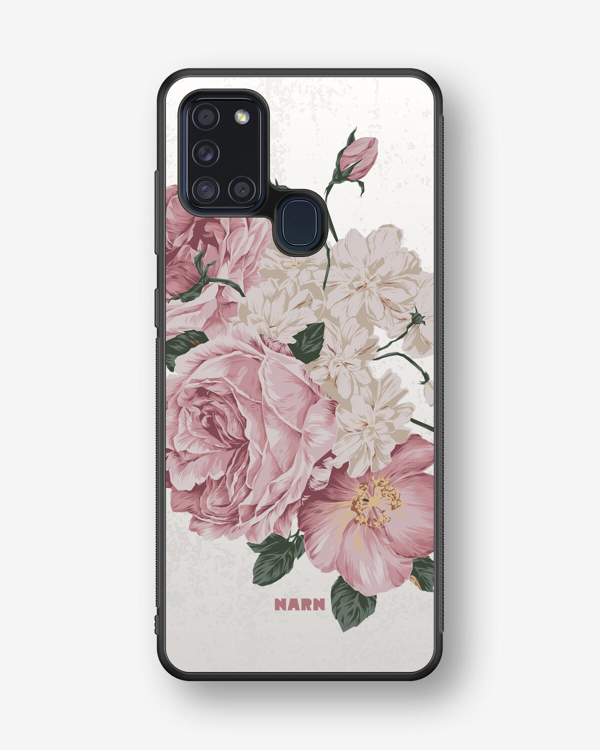 Samsung Galaxy A21s Hard Case – Roses - View 1