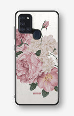 Samsung Galaxy A21s Hard Case – Roses - View 1