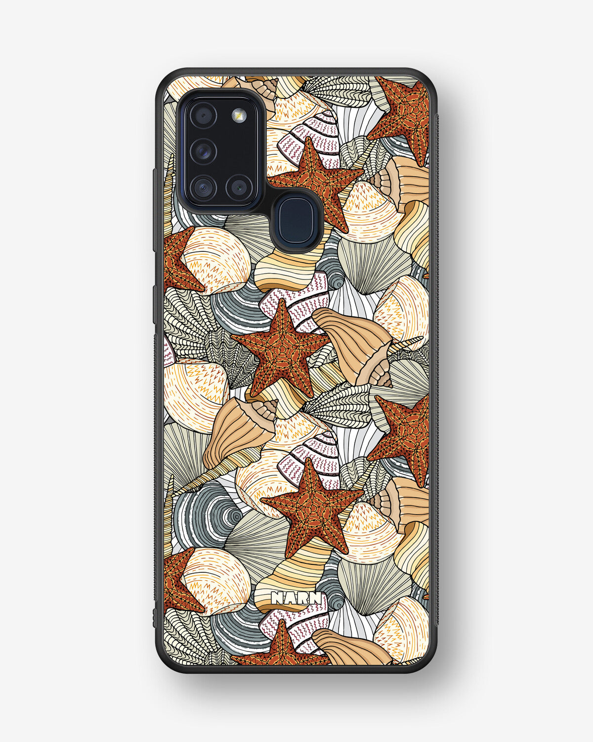 Samsung Galaxy A21s Hard Case – Sea Shells - View 1