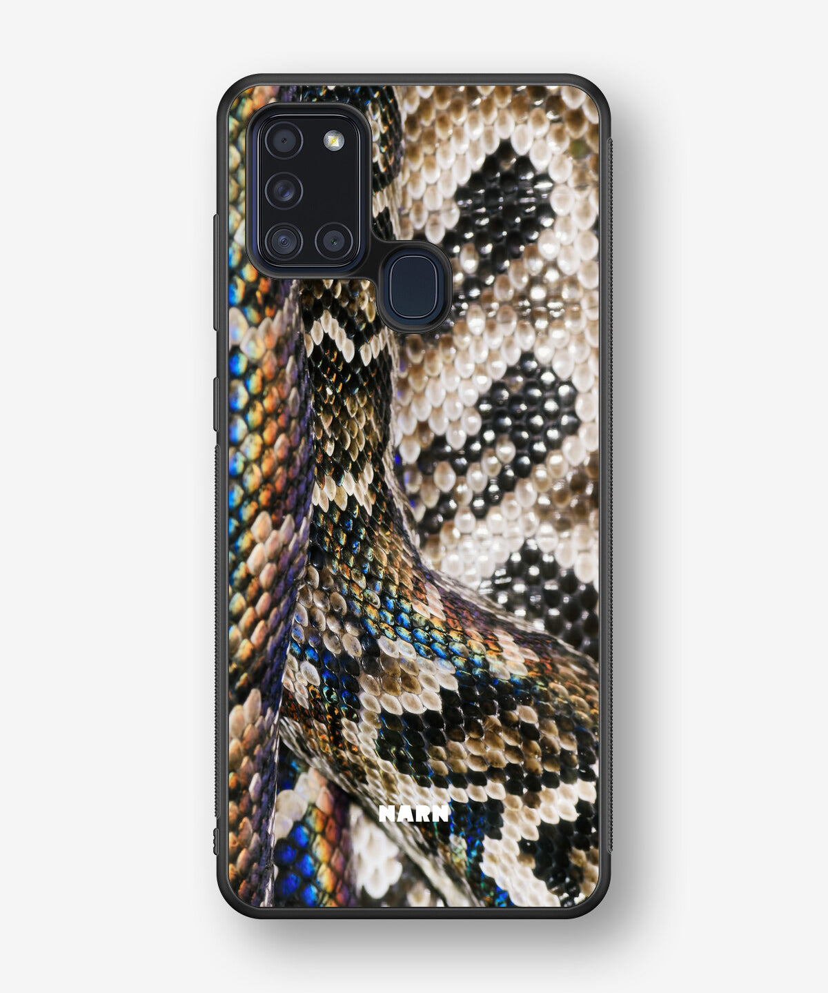 Samsung Galaxy A21s Hard Case – Shining Snakeskin - View 1