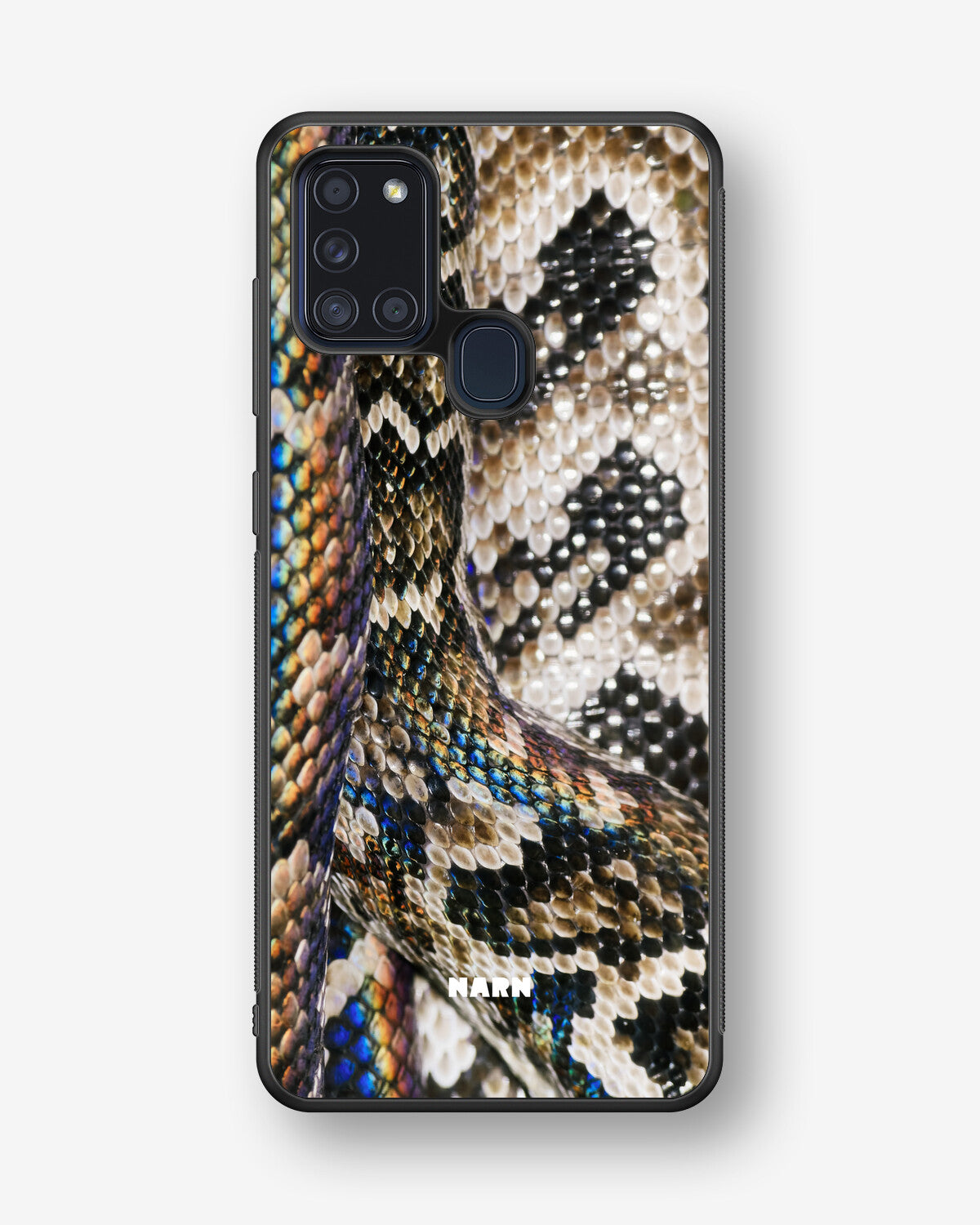 Samsung Galaxy A21s Hard Case – Shining Snakeskin - View 1