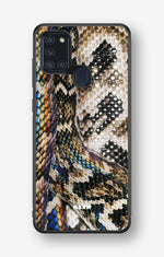 Samsung Galaxy A21s Hard Case – Shining Snakeskin - View 1