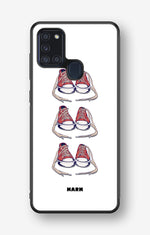 Samsung Galaxy A21s Hard Case – Shoes - View 1