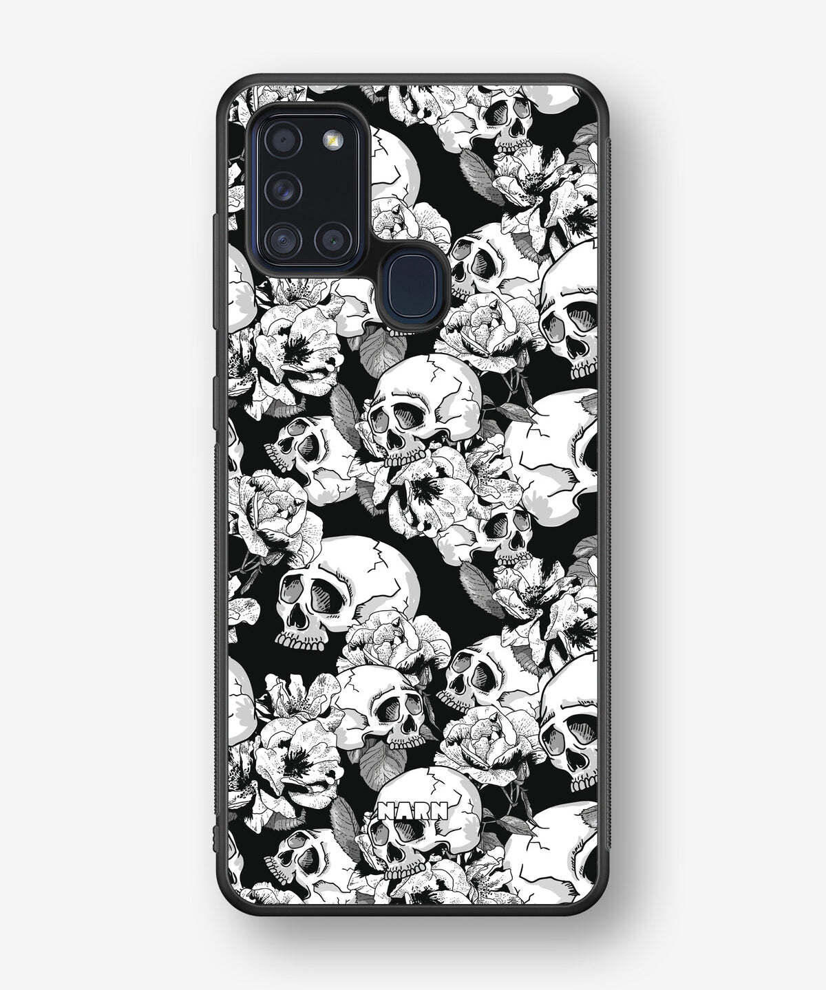 Samsung Galaxy A21s Hard Case – Skull Garden - View 1