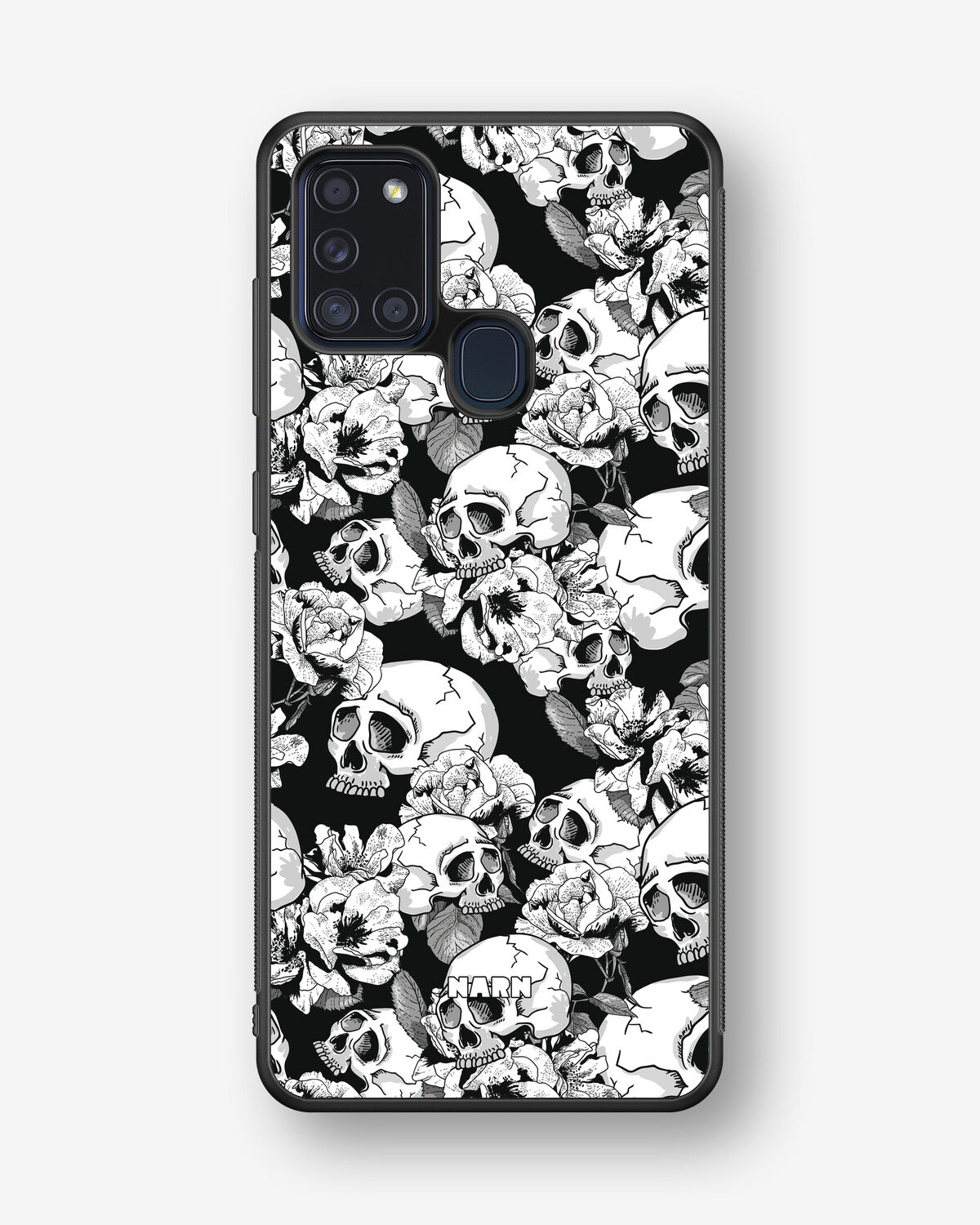 Samsung Galaxy A21s Hard Case – Skull Garden - View 1