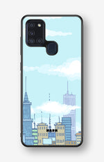 Samsung Galaxy A21s Hard Case – Skyline - View 1