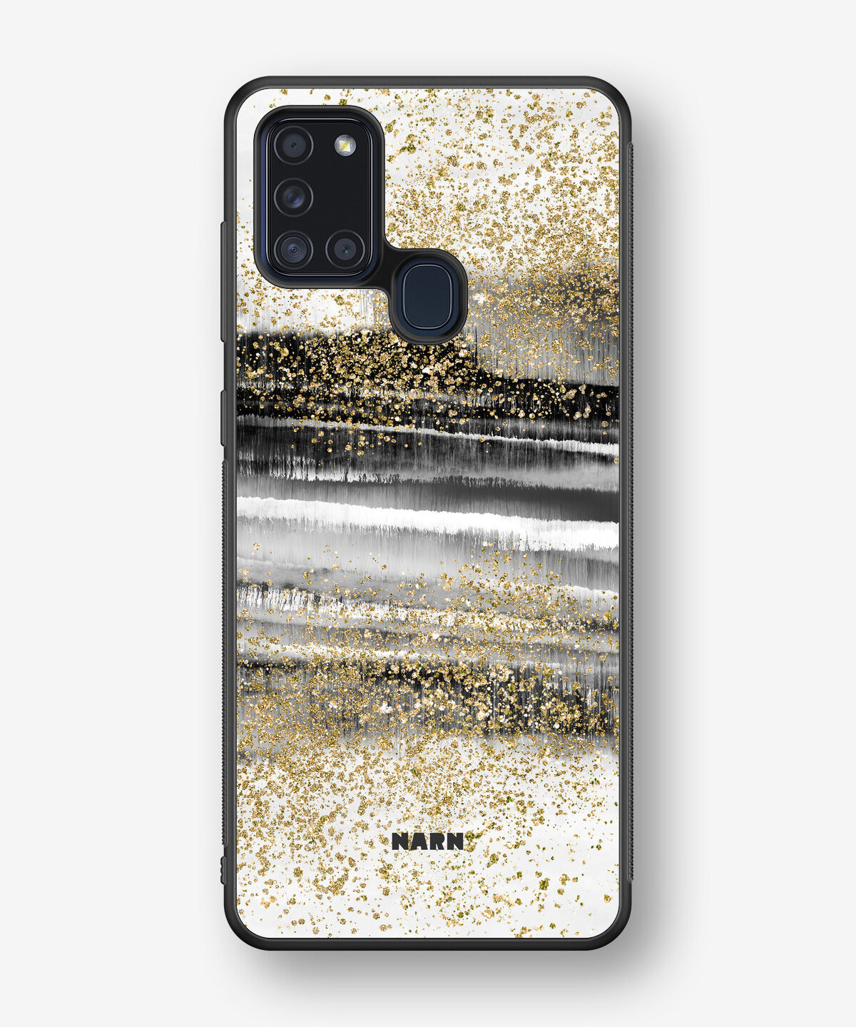 Samsung Galaxy A21s Hard Case – Sparkly Tie Dye - View 1