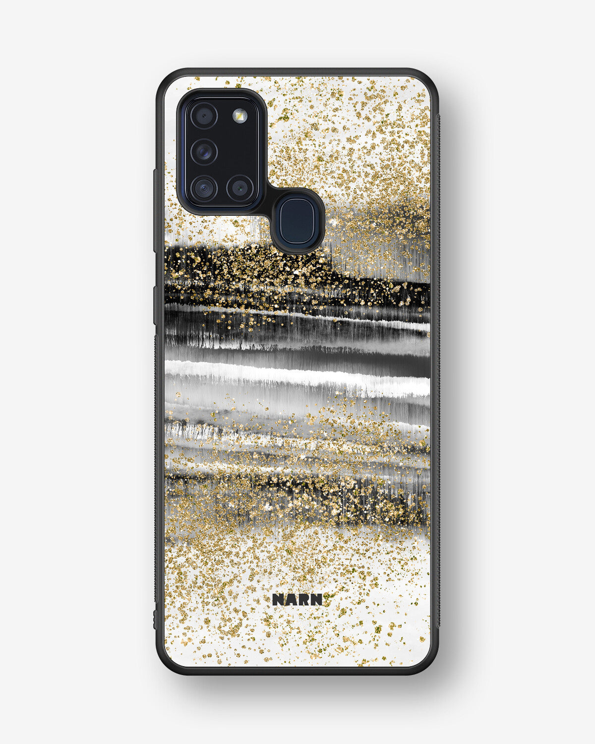 Samsung Galaxy A21s Hard Case – Sparkly Tie Dye - View 1