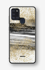 Samsung Galaxy A21s Hard Case – Sparkly Tie Dye - View 1