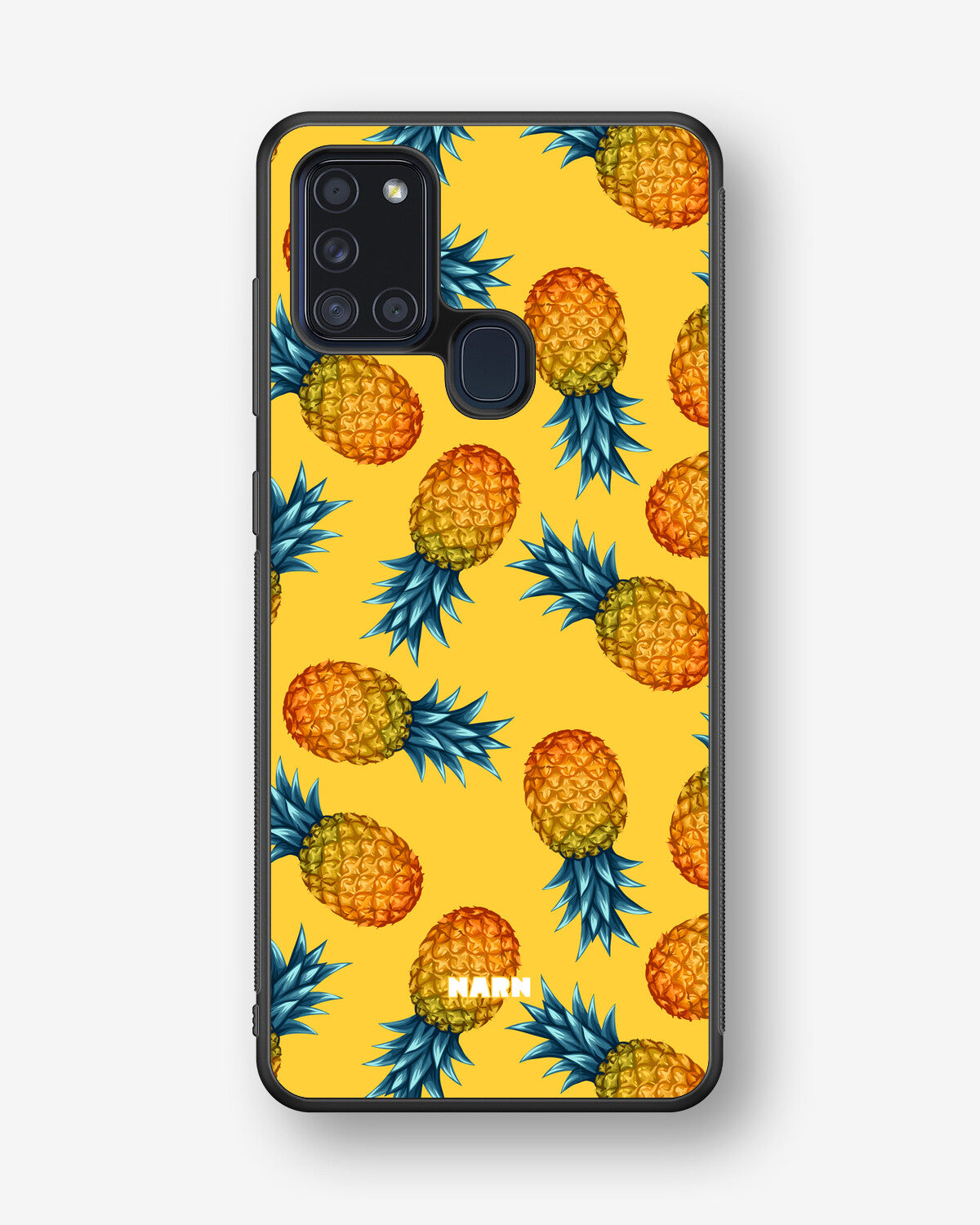 Samsung Galaxy A21s Hard Case – Sunny Pineapple - View 1