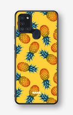Samsung Galaxy A21s Hard Case – Sunny Pineapple - View 1