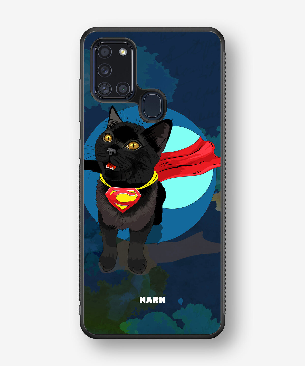 Samsung Galaxy A21s Hard Case – Super Cat - View 1