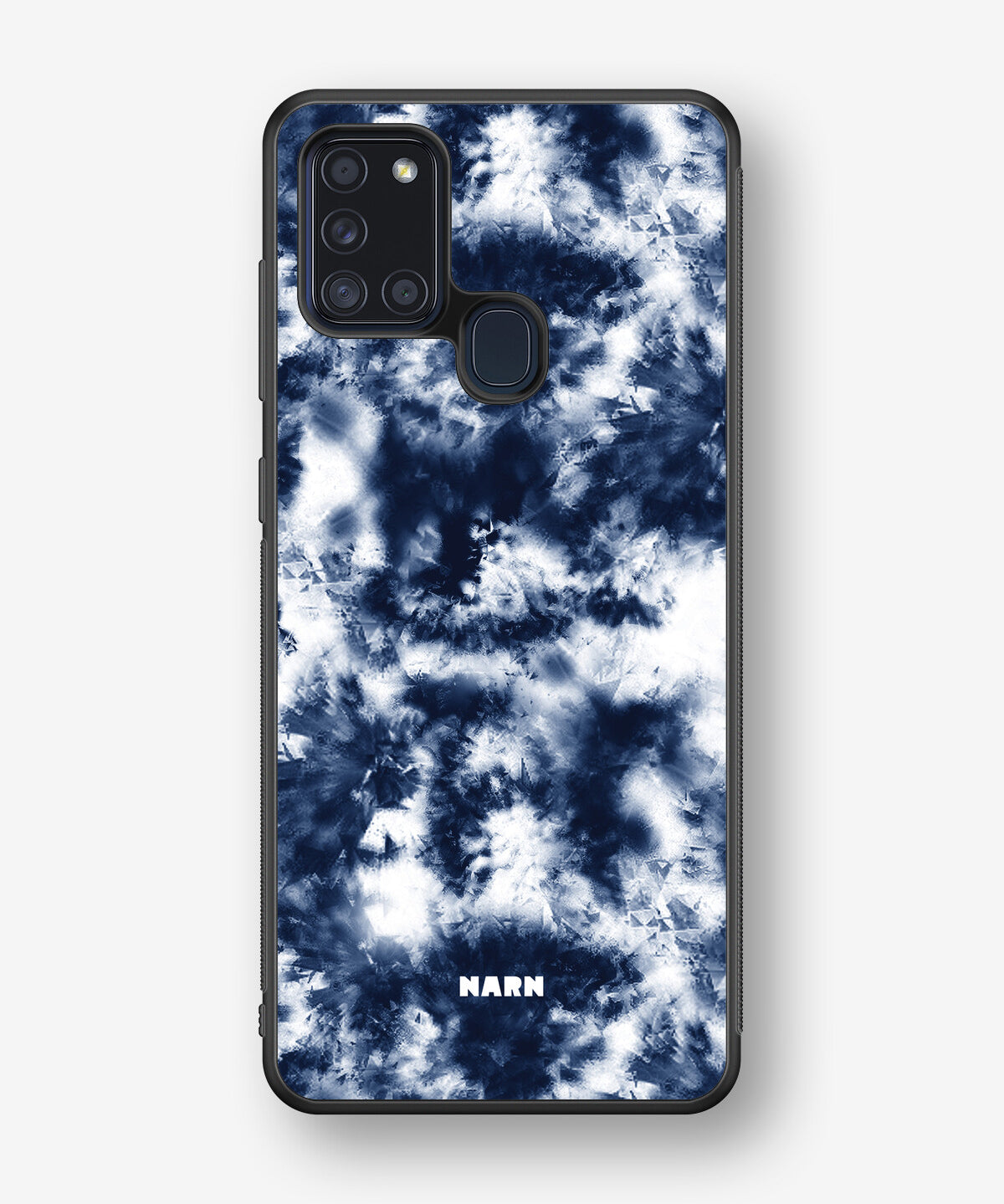 Samsung Galaxy A21s Hard Case – Tie Dye Blue - View 1