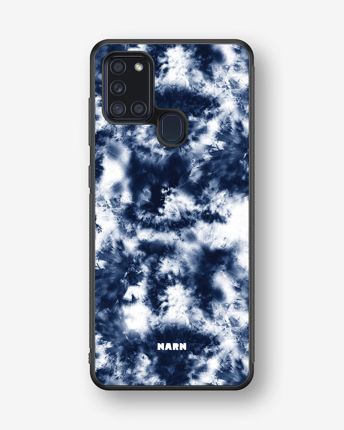 Samsung Galaxy A21s Hard Case – Tie Dye Blue - View 1