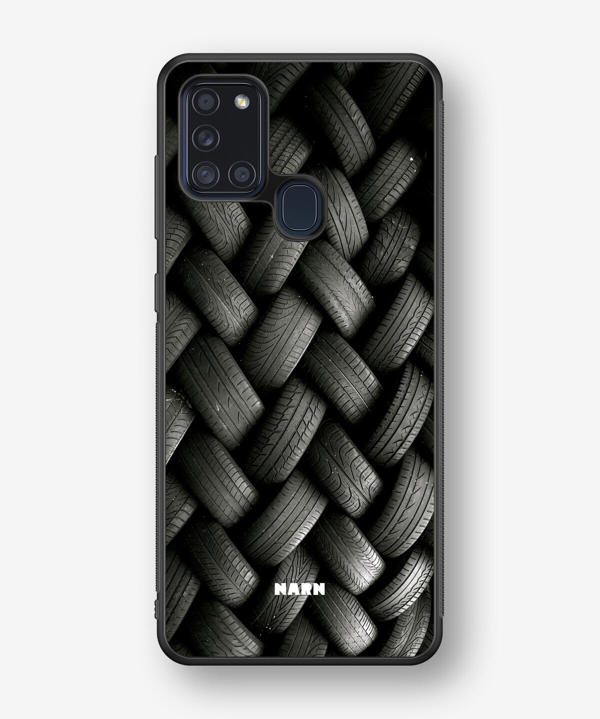 Samsung Galaxy A21s Hard Case – Tires Wall - View 1