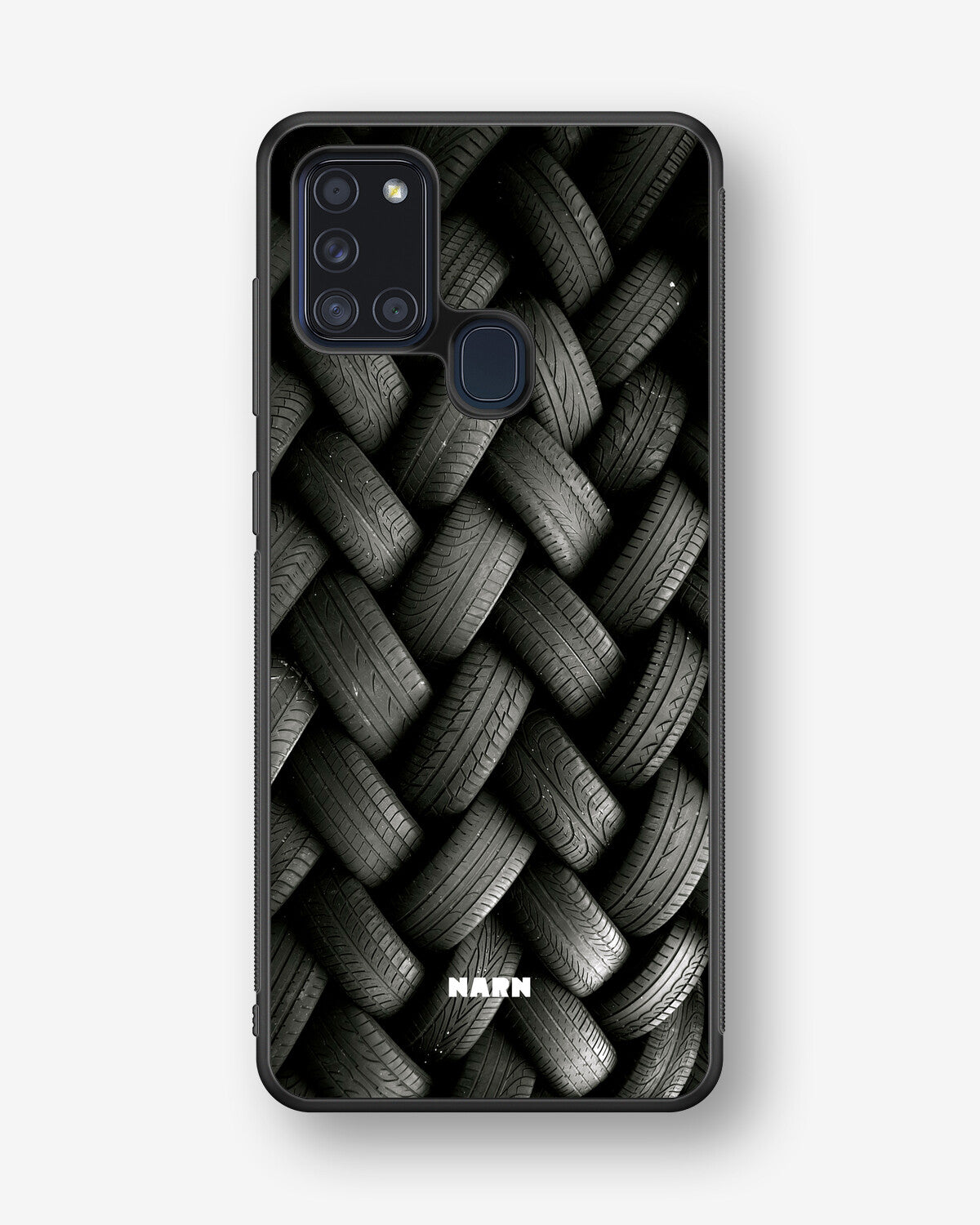 Samsung Galaxy A21s Hard Case – Tires Wall - View 1