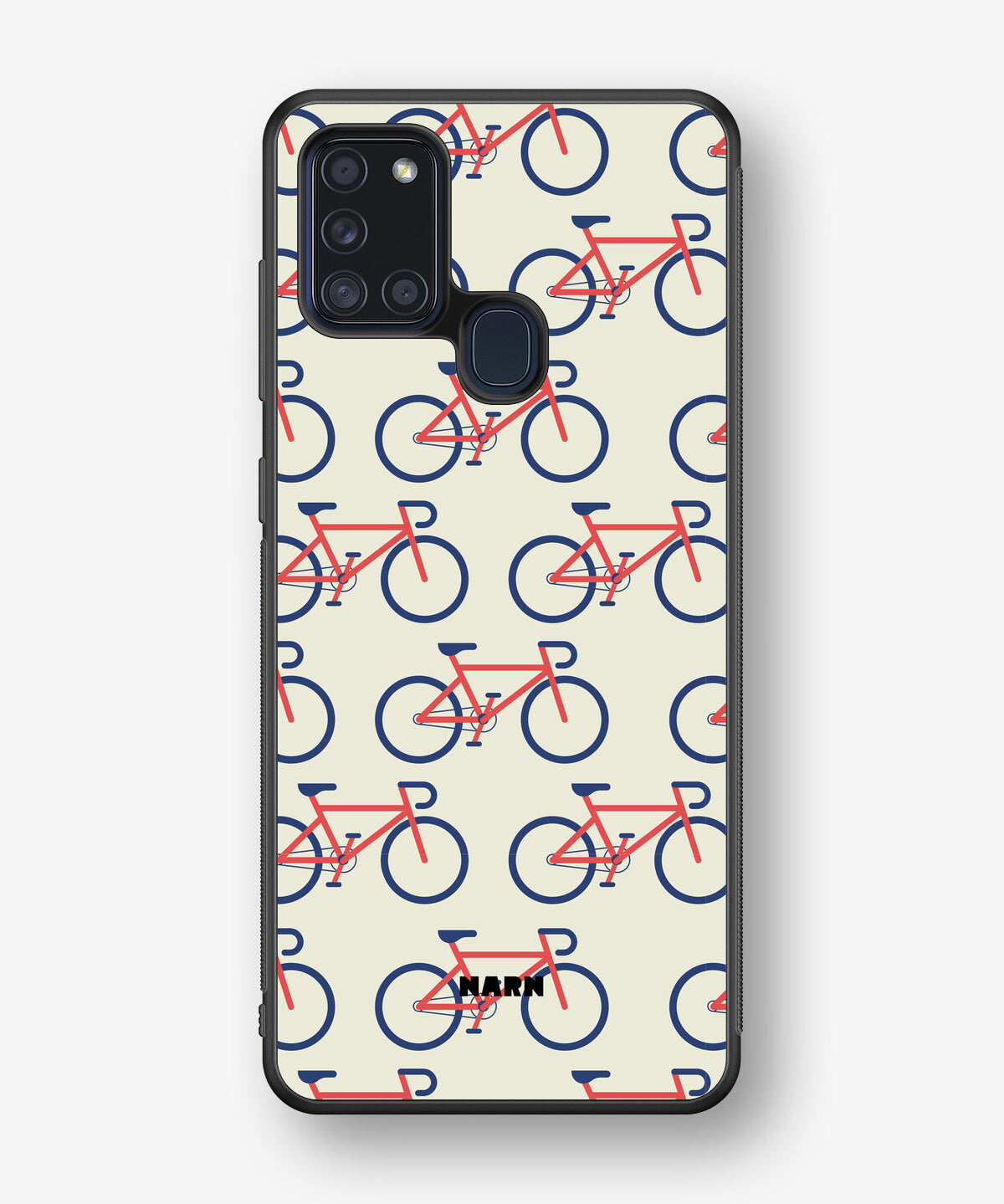 Samsung Galaxy A21s Hard Case – Vintage Bicycle - View 1