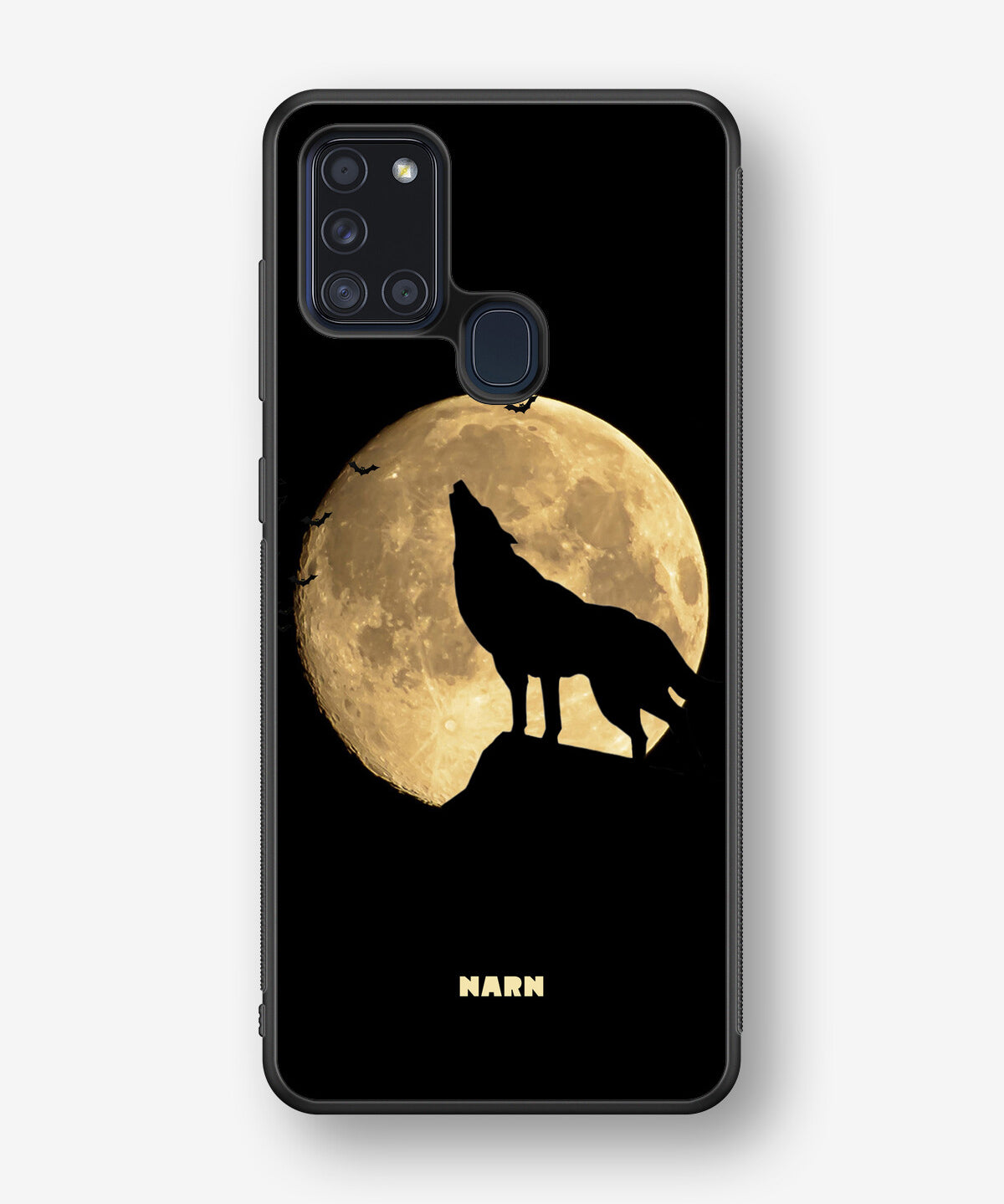 Samsung Galaxy A21s Hard Case – Wolf - View 1