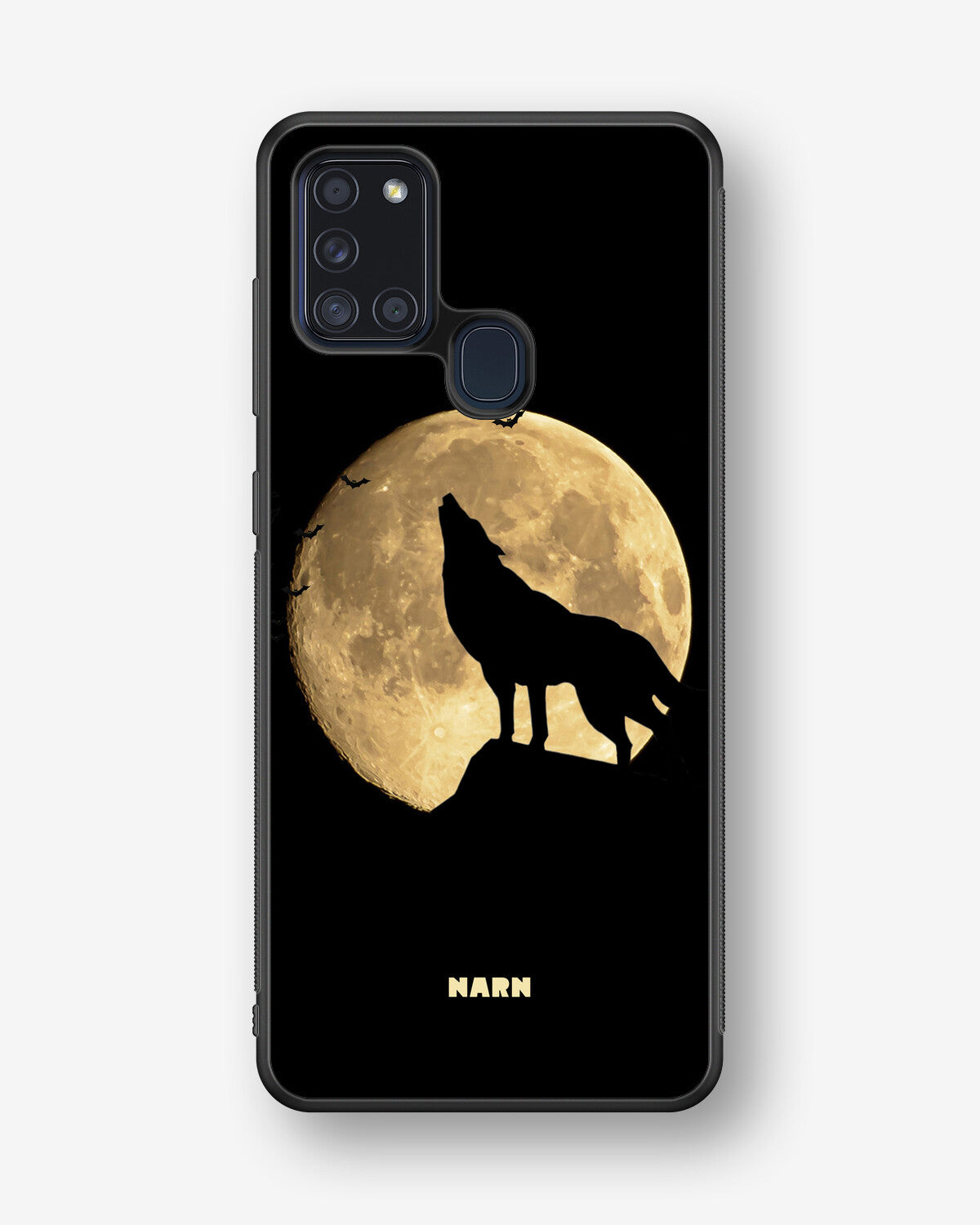 Samsung Galaxy A21s Hard Case – Wolf - View 1