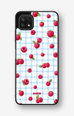Samsung Galaxy A22 4G Hard Case – Berry Basket - View 1