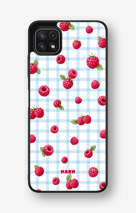 Samsung Galaxy A22 4G Hard Case – Berry Basket - View 1