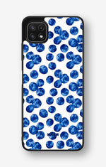 Samsung Galaxy A22 4G Hard Case – Blue Pick - View 1