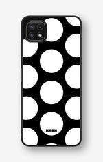 Samsung Galaxy A22 4G Hard Case – Bold Dots - View 1