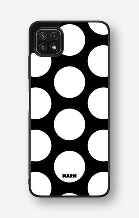 Samsung Galaxy A22 4G Hard Case – Bold Dots - View 1