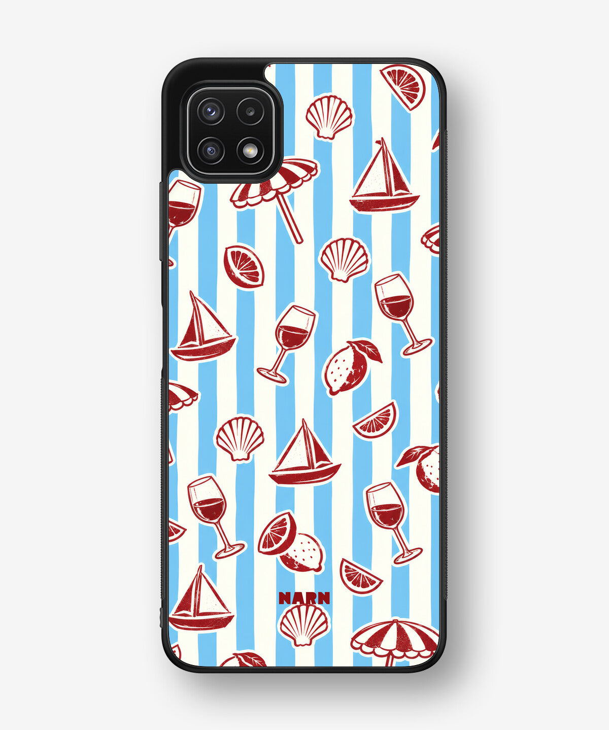 Samsung Galaxy A22 4G Hard Case – Bonjour - View 1