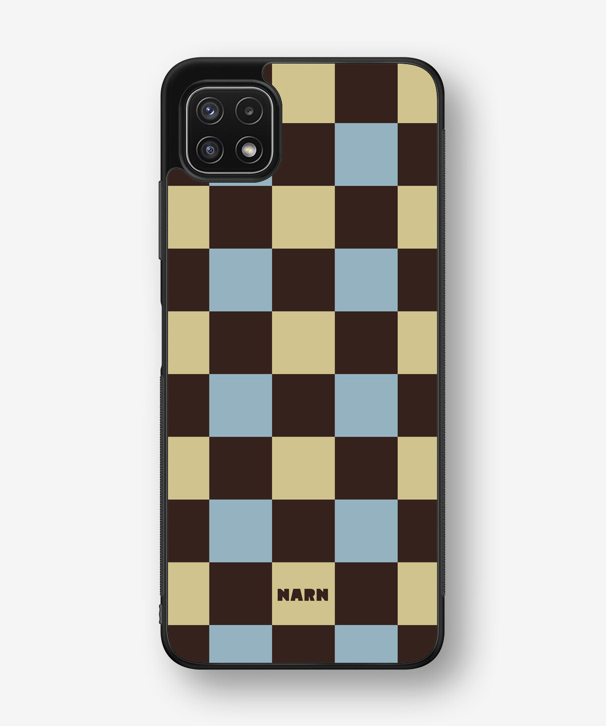 Samsung Galaxy A22 4G Hard Case – Butter Check - View 1