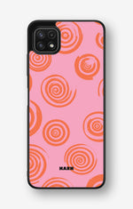 Samsung Galaxy A22 4G Hard Case – Candy Swirl - View 1