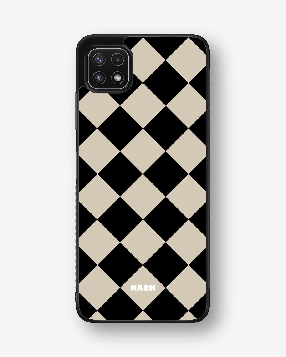 Samsung Galaxy A22 4G Hard Case – Checkmate - View 1