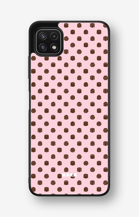 Samsung Galaxy A22 4G Hard Case – Choco Bites - View 1