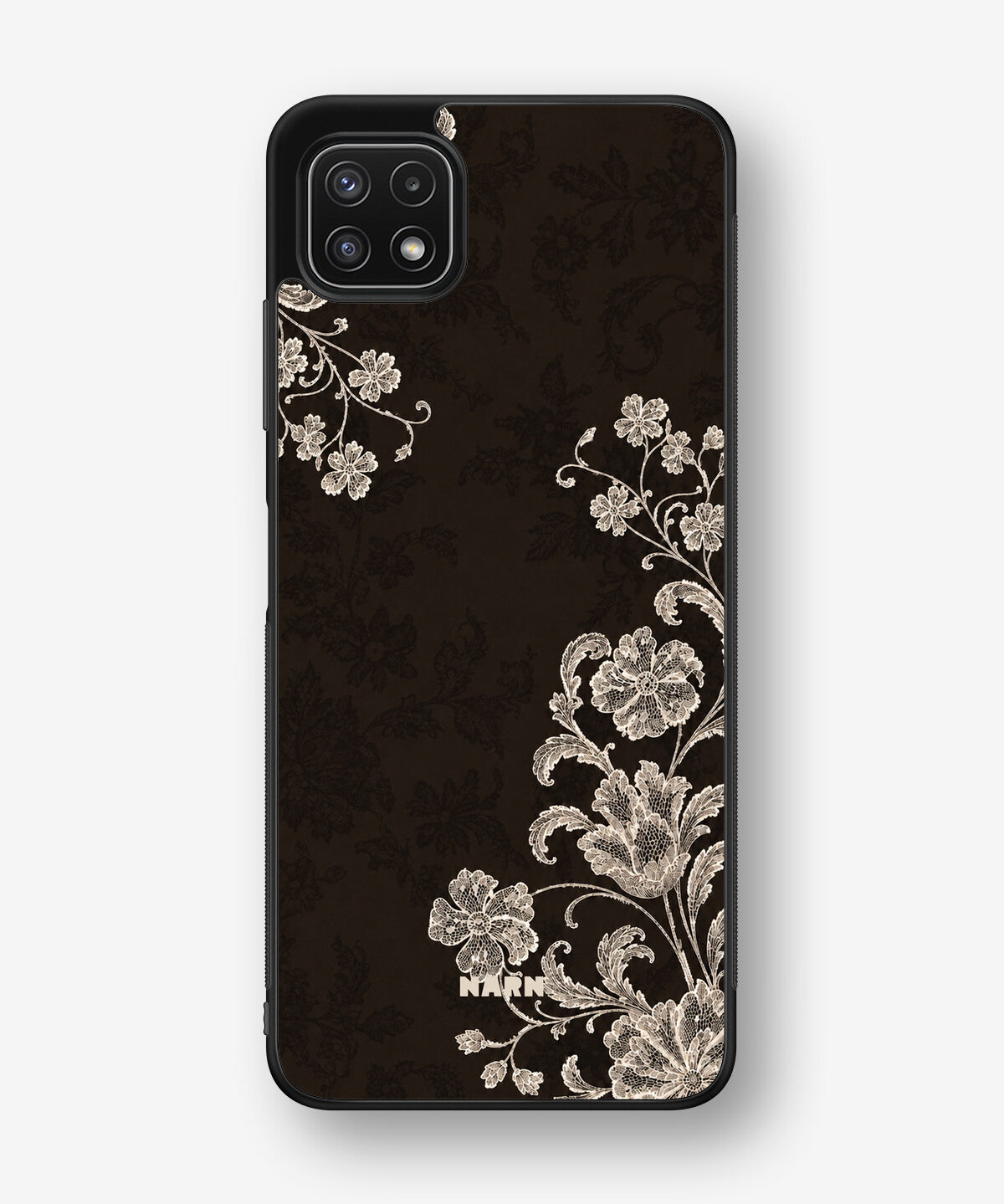 Samsung Galaxy A22 4G Hard Case – Ivory Bloom - View 1