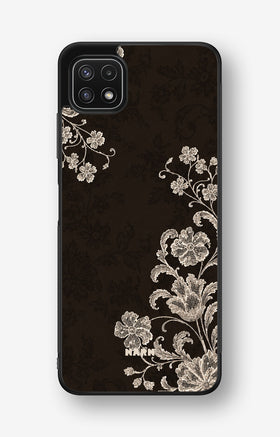 Samsung Galaxy A22 4G Hard Case – Ivory Bloom - View 1