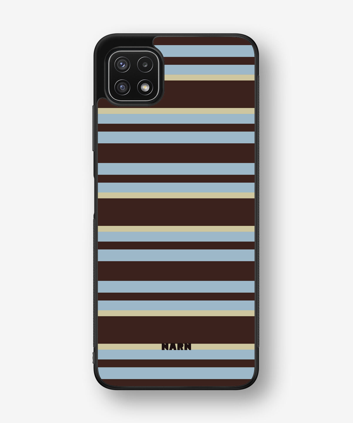 Samsung Galaxy A22 4G Hard Case – Latte Lines - View 1