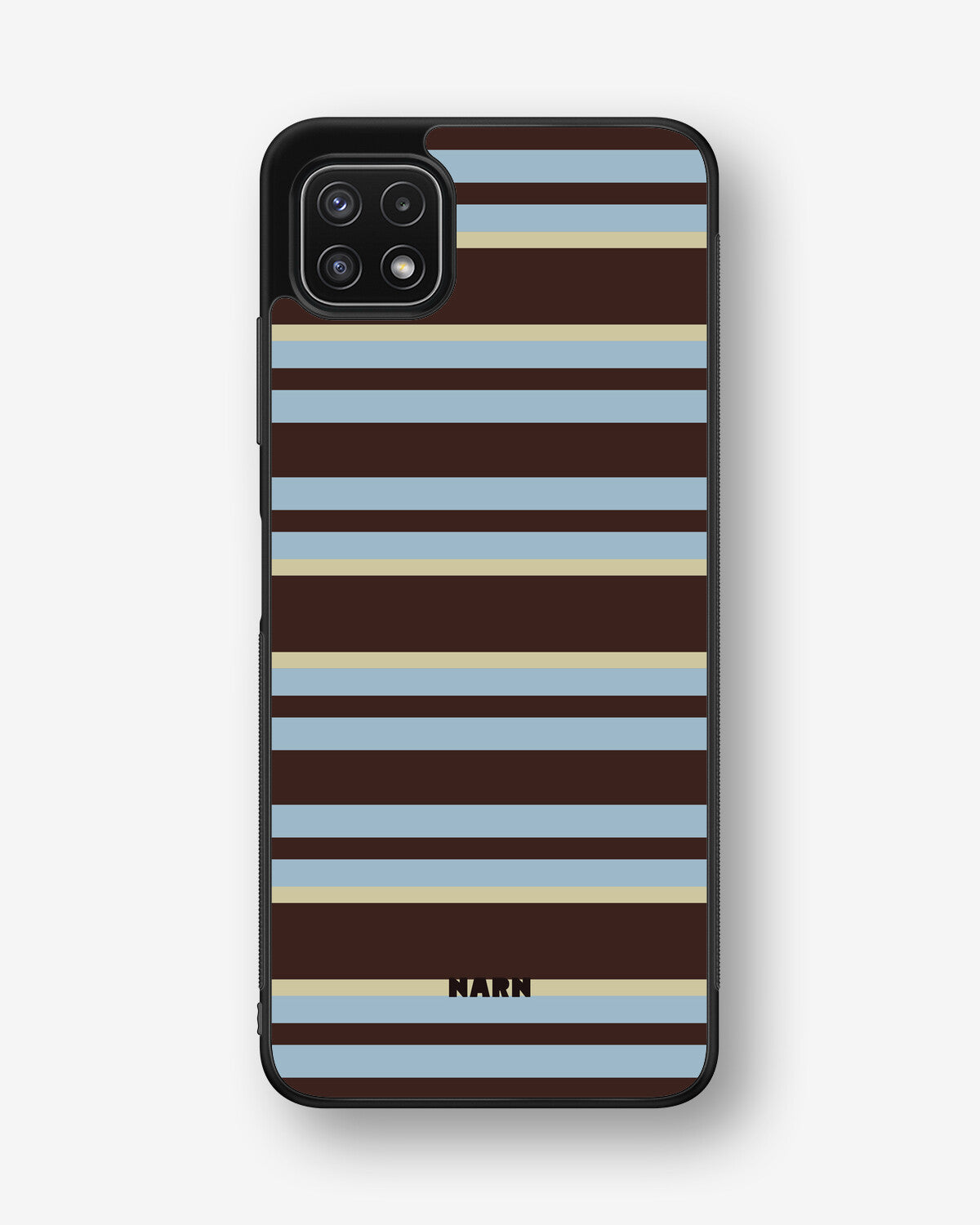 Samsung Galaxy A22 4G Hard Case – Latte Lines - View 1