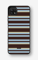 Samsung Galaxy A22 4G Hard Case – Latte Lines - View 1
