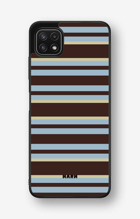 Samsung Galaxy A22 4G Hard Case – Latte Lines - View 1