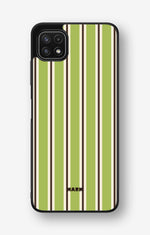 Samsung Galaxy A22 4G Hard Case – Matcha Lines - View 1