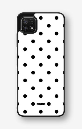 Samsung Galaxy A22 4G Hard Case – Mono Dots - View 1