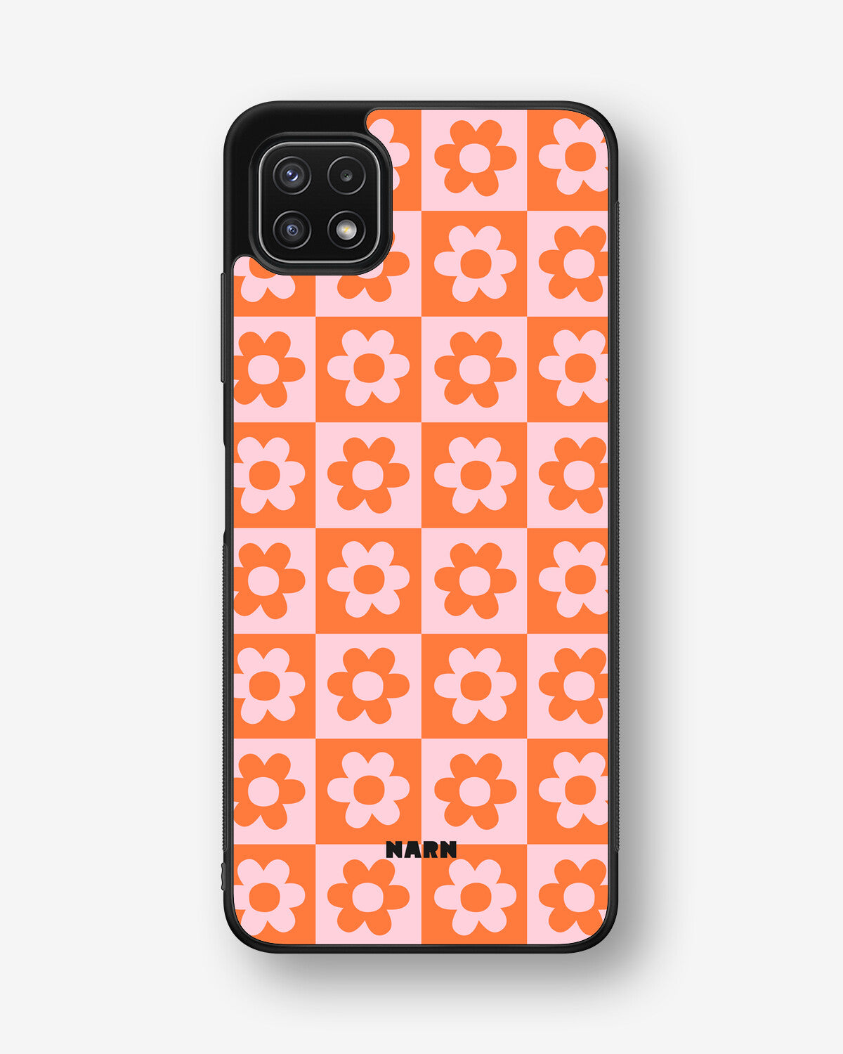 Samsung Galaxy A22 4G Hard Case – Peach Petals - View 1